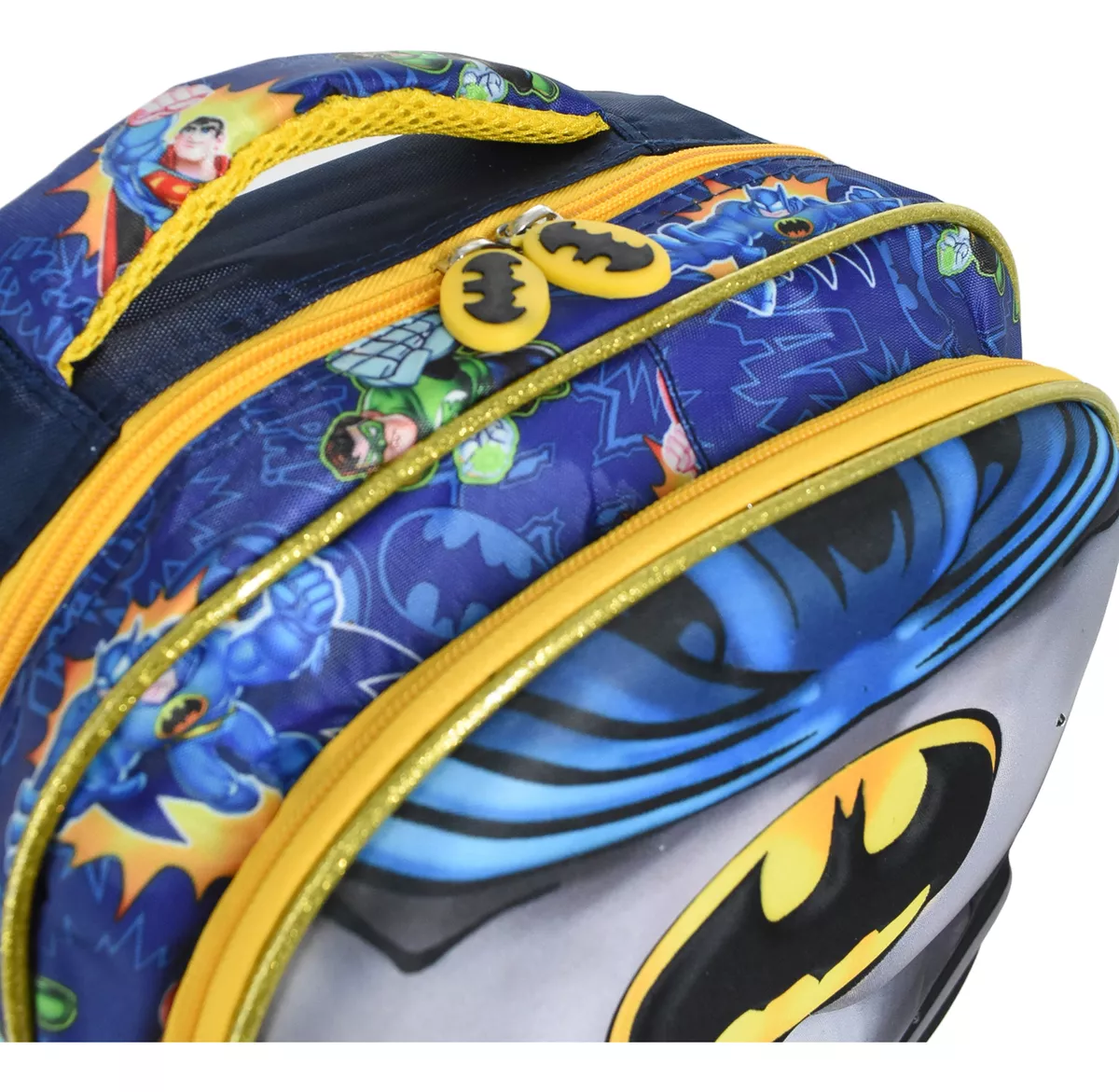 MOCHILA NIñO INFANTIL ESCOLAR SUPERHEROES LUCES MCH60