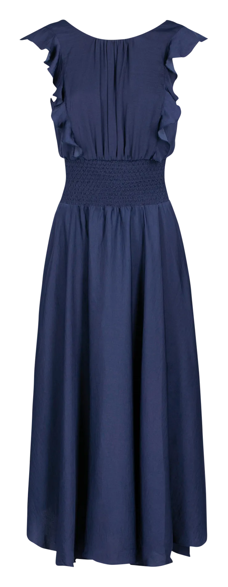 MORGAN RWENDY.N  VESTIDO LARGO EVASé EN GRIS