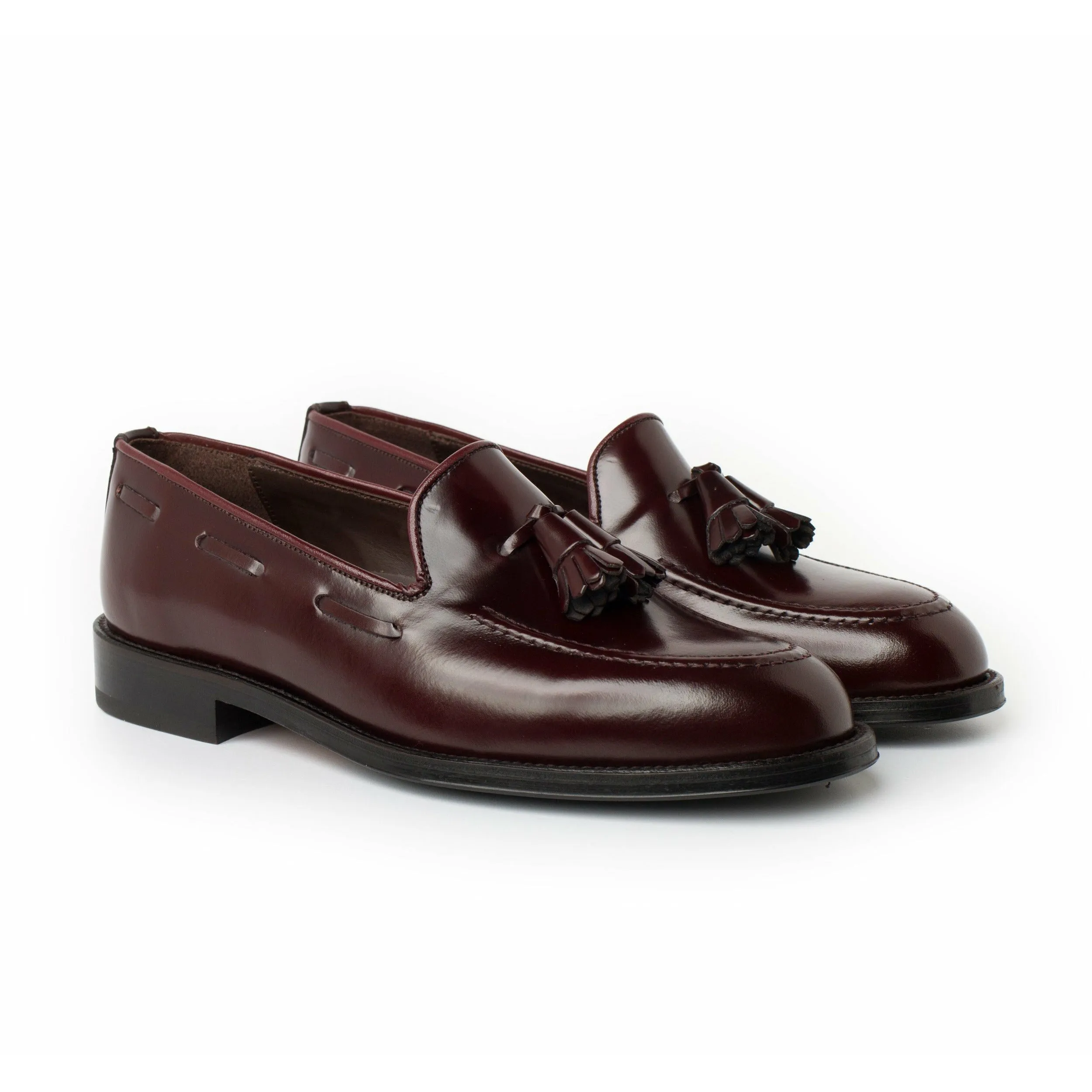 MORGANS  ANTIC BURDEOS  SUELA CUERO