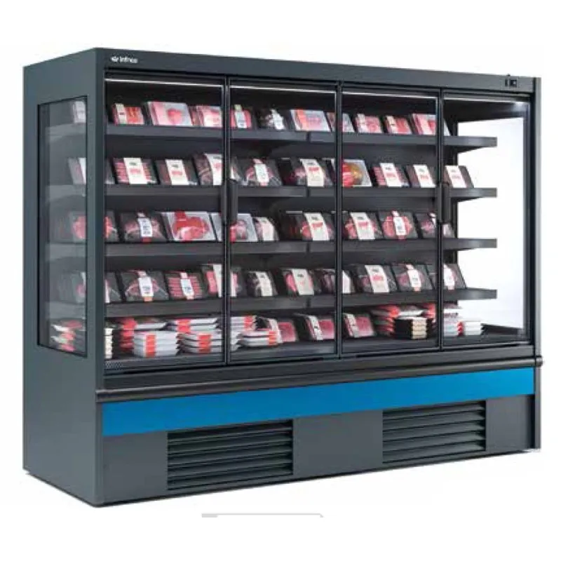Mural expositor refrigerado cerrado MN18 DCP M1 Infrico