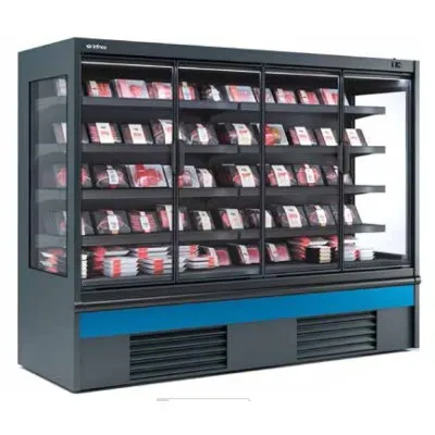 Mural expositor refrigerado cerrado MN18 DCP M1 Infrico