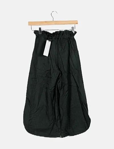Name it Culotte verde lace up