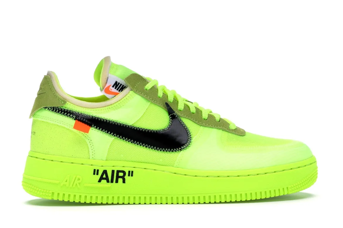NIKE AIR FORCE 1 LOW OFFWHITE VOLT