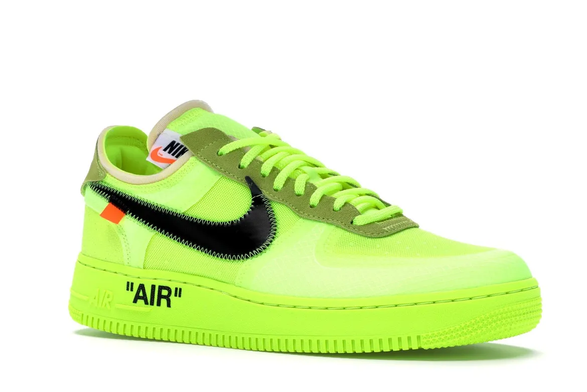 NIKE AIR FORCE 1 LOW OFFWHITE VOLT