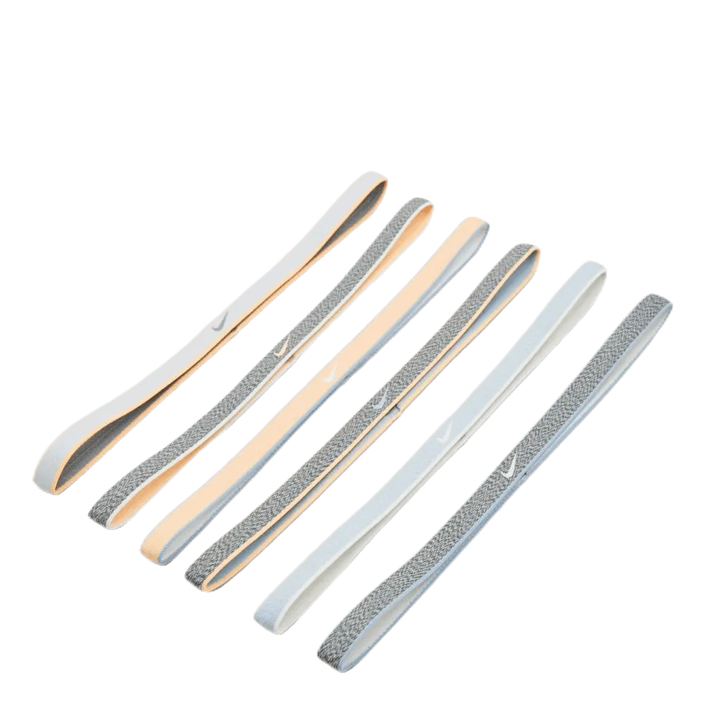 Nike Eq Heatered Headbands 6PK Blue/Grey