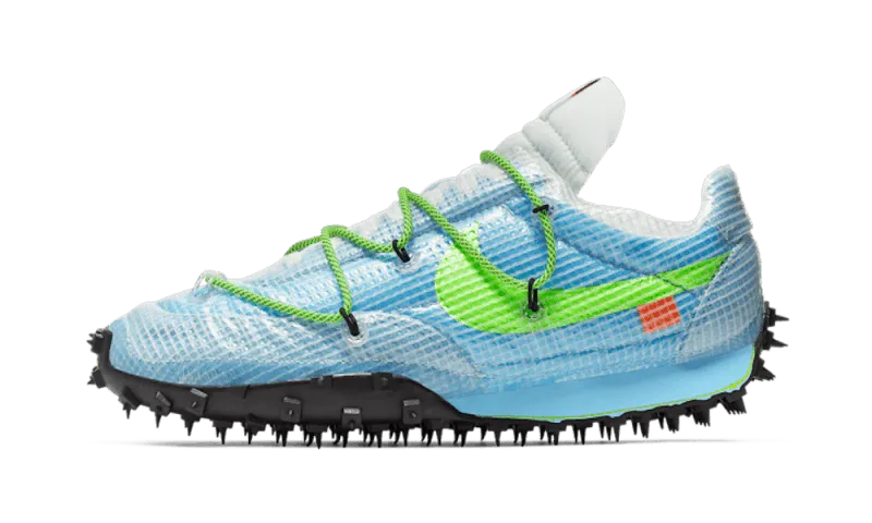 NIKE WAFFLE RACER OFFWHITE VIVID SKY