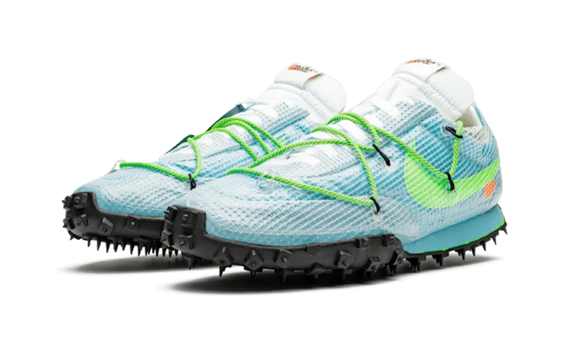 NIKE WAFFLE RACER OFFWHITE VIVID SKY