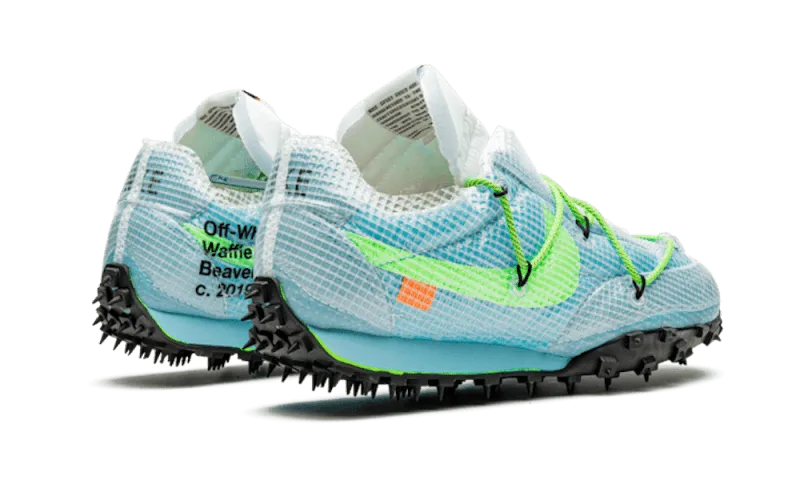 NIKE WAFFLE RACER OFFWHITE VIVID SKY