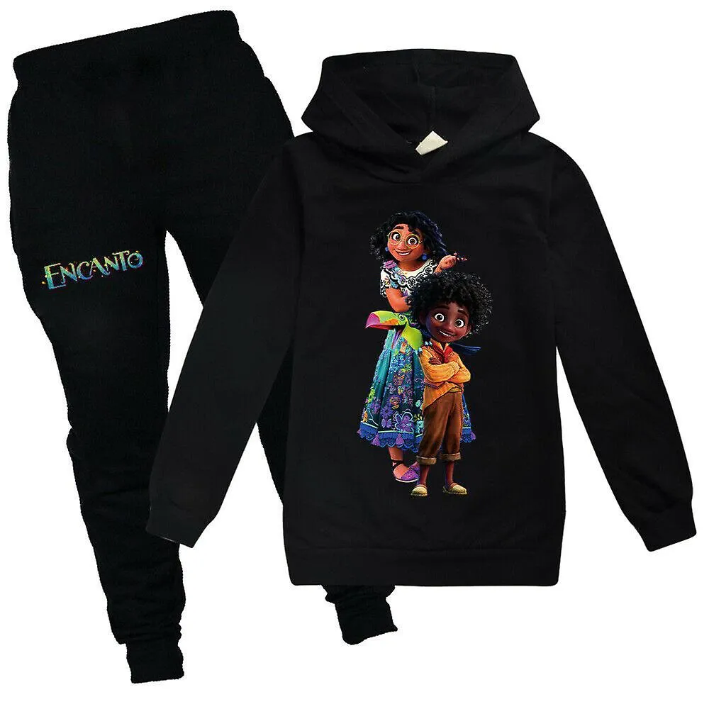 Niños Encanto Mirabel Antonio Estampado Casual Conjuntos de Chándal