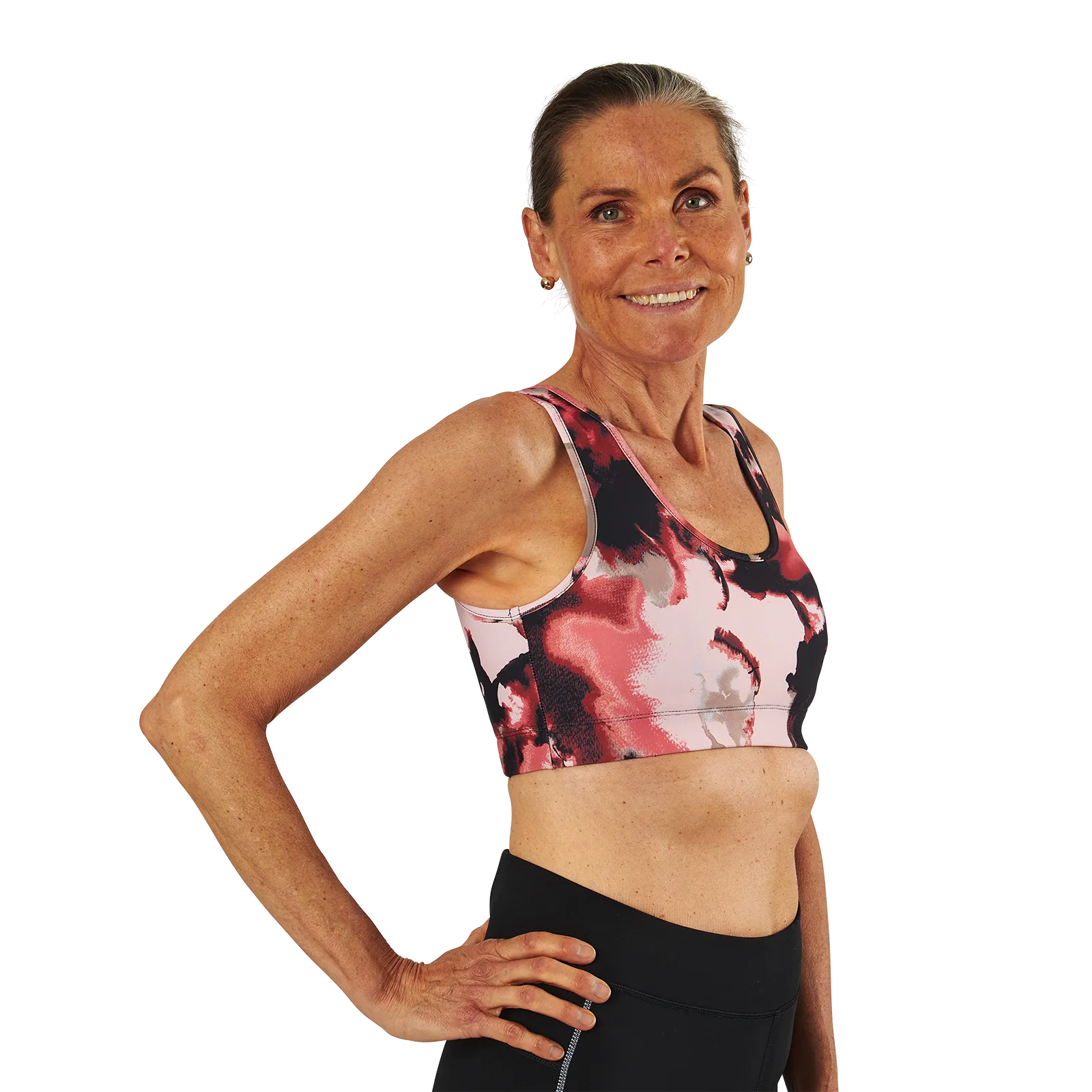 Only Play Jabina Life Aop Sports Bra Orange