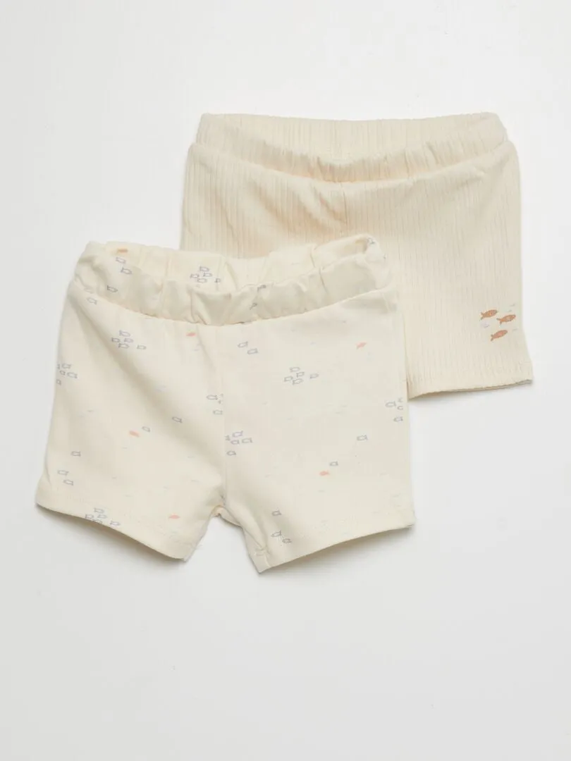 PACK DE 2 BOXERS DE ALGODóN  BLANCO