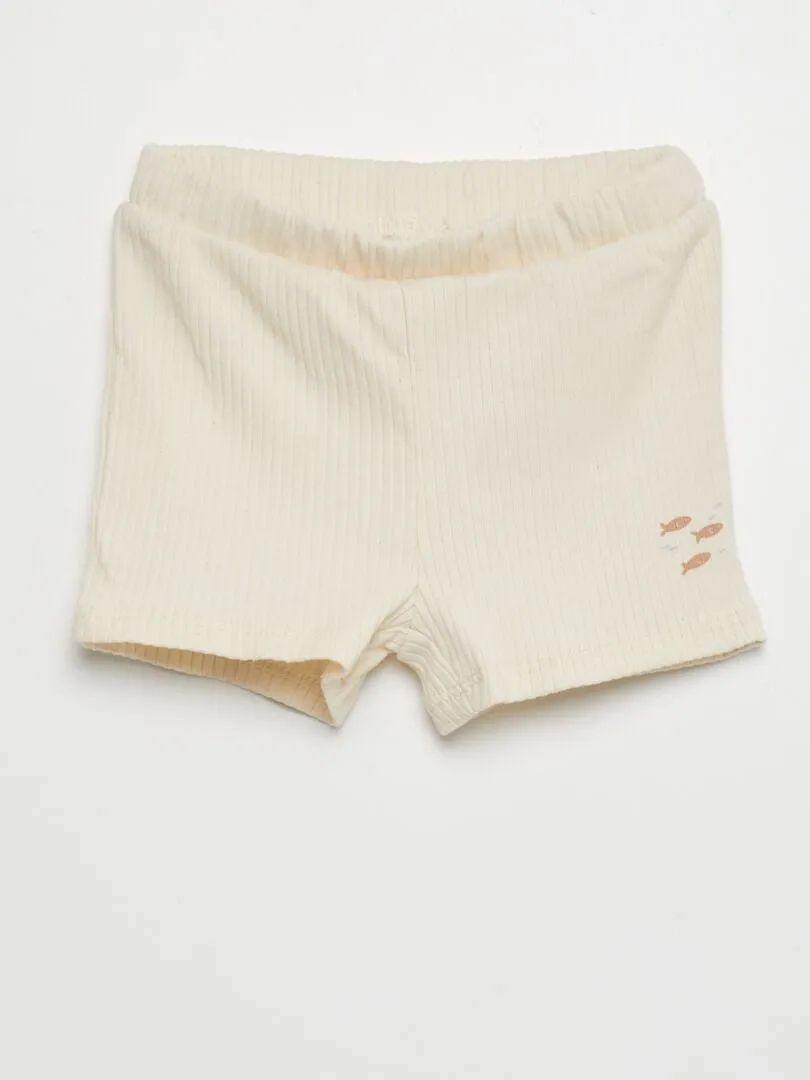 PACK DE 2 BOXERS DE ALGODóN  BLANCO