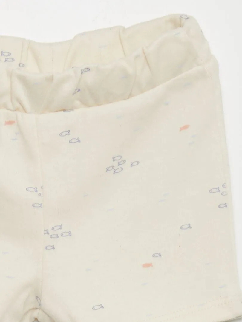 PACK DE 2 BOXERS DE ALGODóN  BLANCO