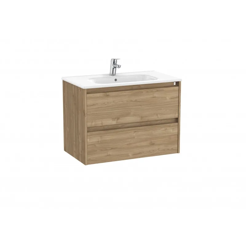 PACK UNIK MUEBLE DE 2 CAJONES + LAVABO TENET  ROCA