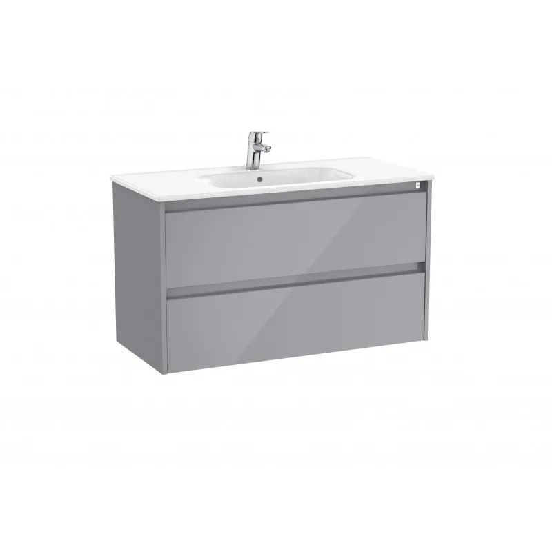 PACK UNIK MUEBLE DE 2 CAJONES + LAVABO TENET  ROCA
