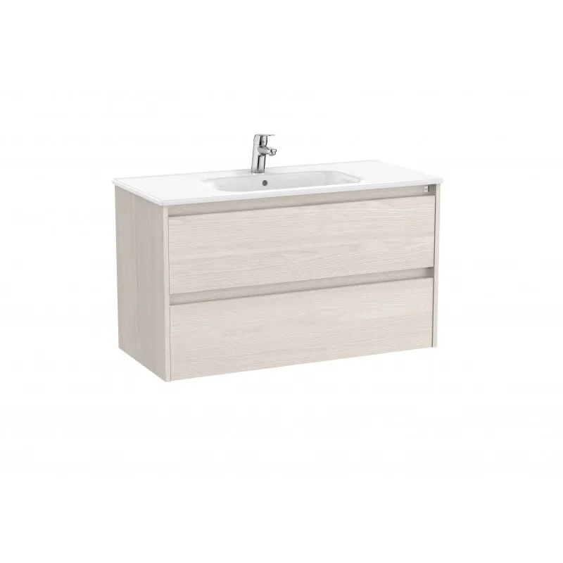 PACK UNIK MUEBLE DE 2 CAJONES + LAVABO TENET  ROCA