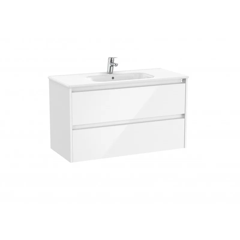 PACK UNIK MUEBLE DE 2 CAJONES + LAVABO TENET  ROCA