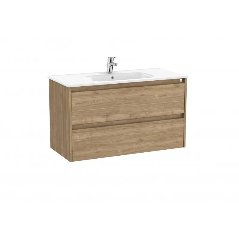 PACK UNIK MUEBLE DE 2 CAJONES + LAVABO TENET  ROCA