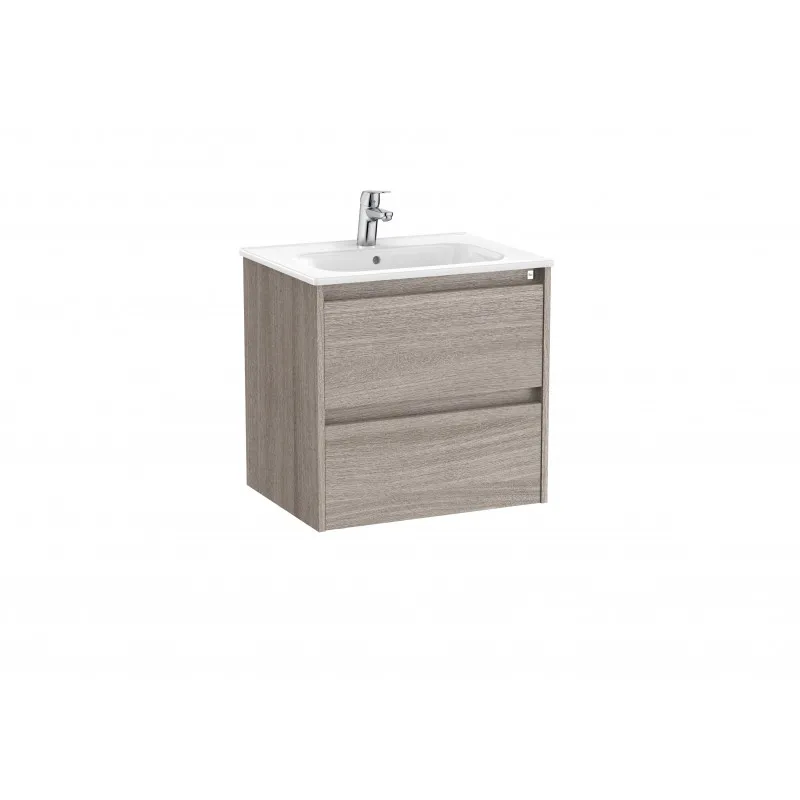 PACK UNIK MUEBLE DE 2 CAJONES + LAVABO TENET  ROCA