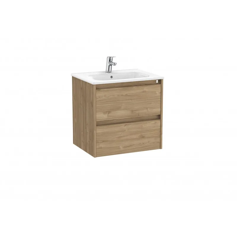 PACK UNIK MUEBLE DE 2 CAJONES + LAVABO TENET  ROCA