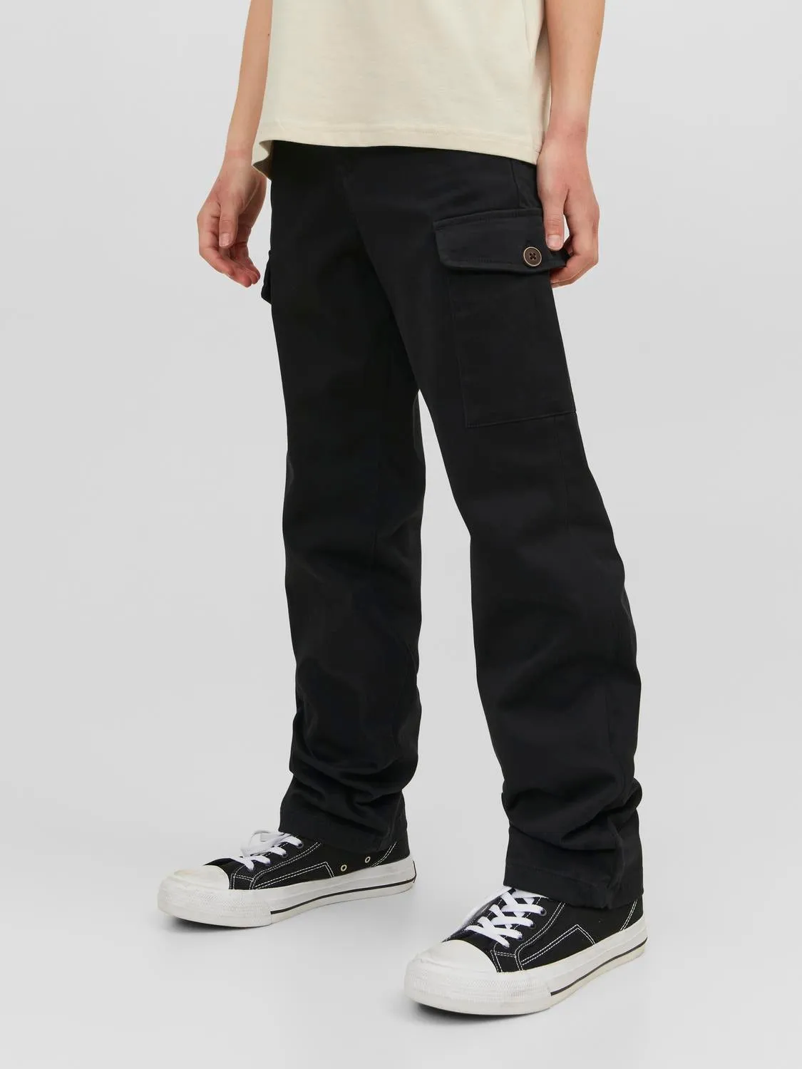 Pantalones cargo Junior | Negro | Jack & Jones®