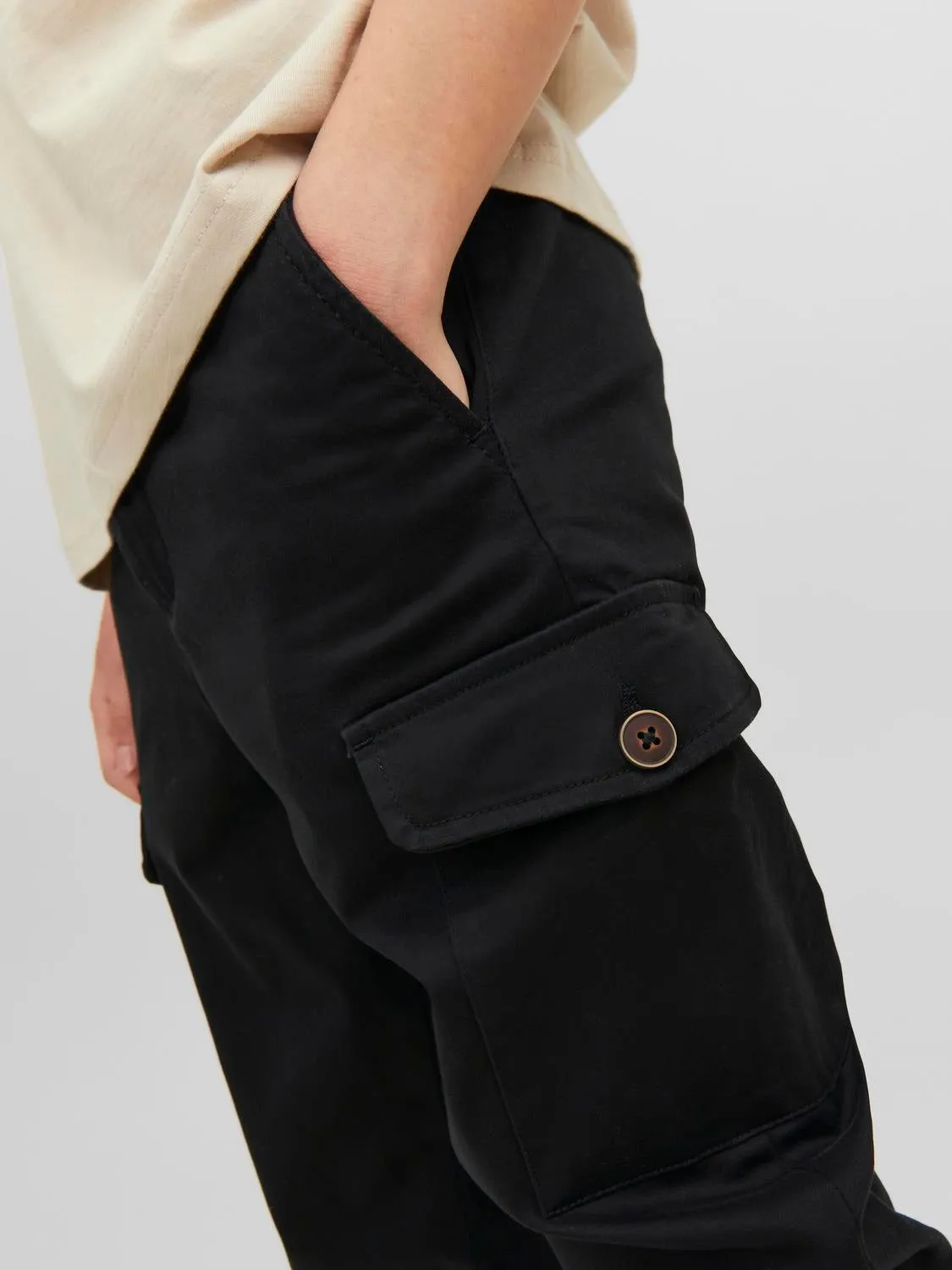 Pantalones cargo Junior | Negro | Jack & Jones®