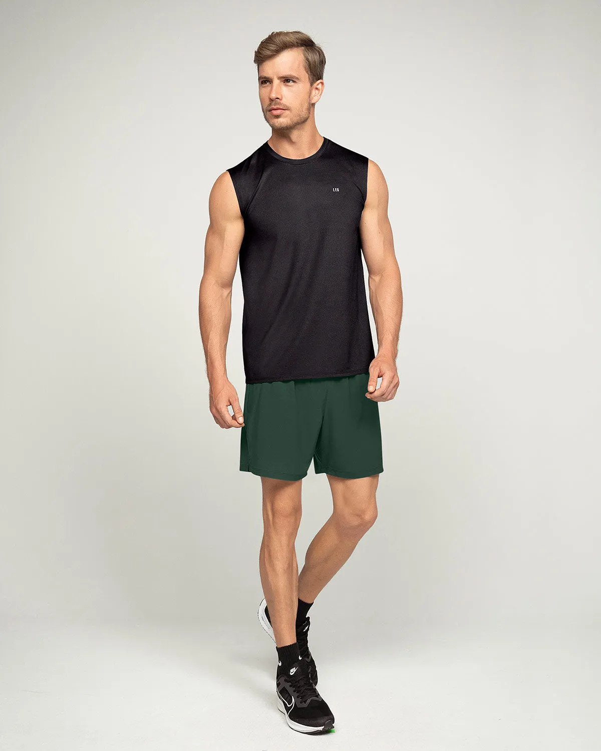 Pantaloneta deportiva con bóxer interno