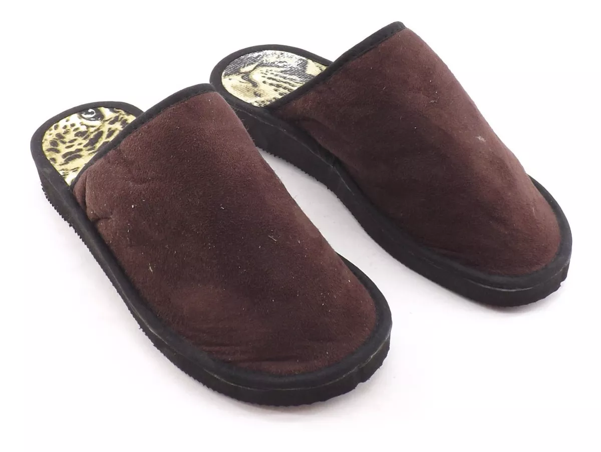 Pantuflas Chinelas Dama Cerradas Piel Corderito Promo 421