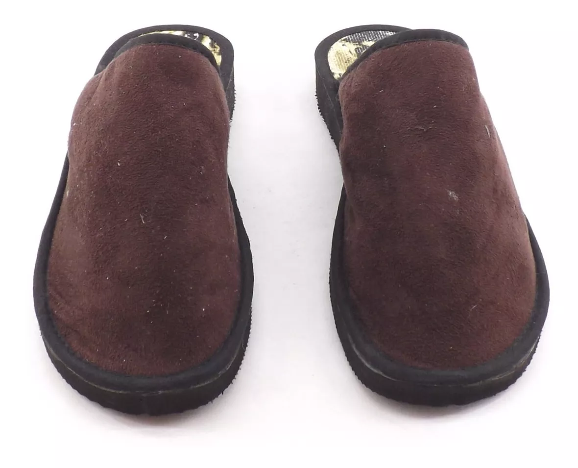 Pantuflas Chinelas Dama Cerradas Piel Corderito Promo 421