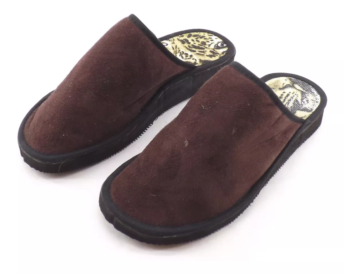 Pantuflas Chinelas Dama Cerradas Piel Corderito Promo 421