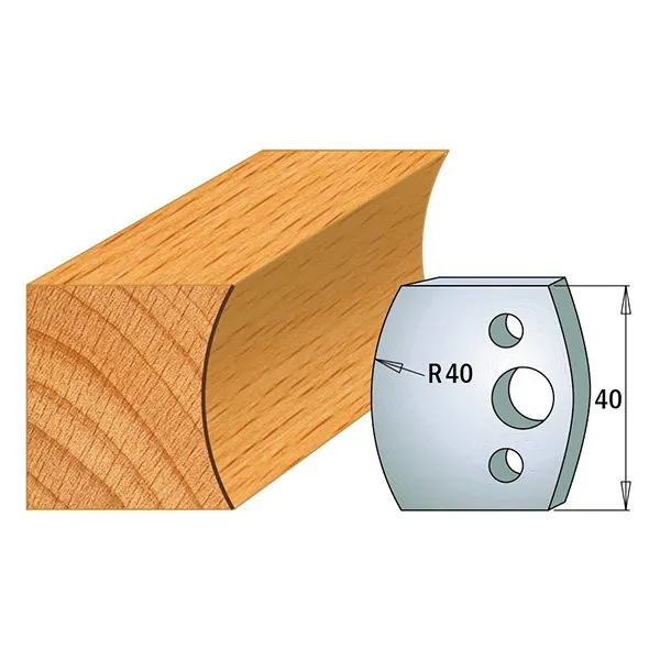 Par contracuchillas 40x4mm CMT 691.087