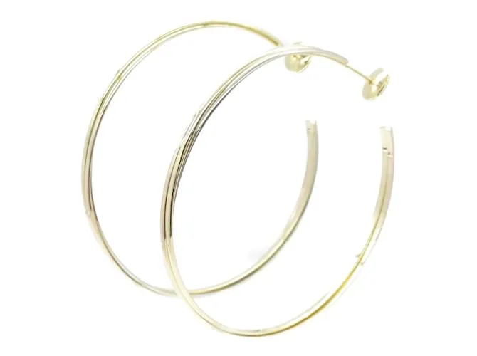 Pendientes de aro Trinity de Cartier Dorado 