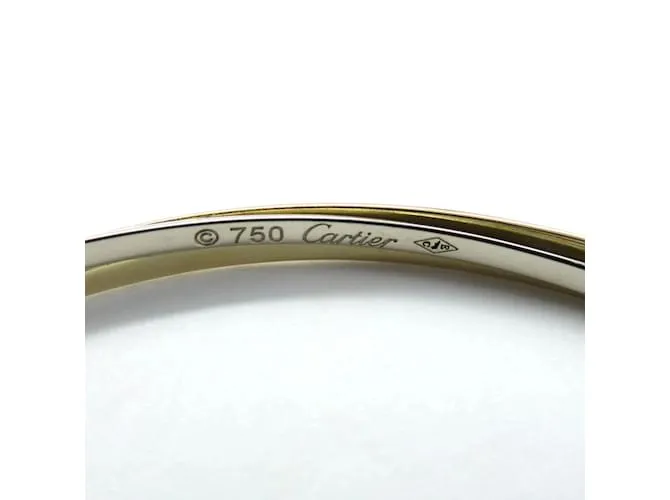 Pendientes de aro Trinity de Cartier Dorado 