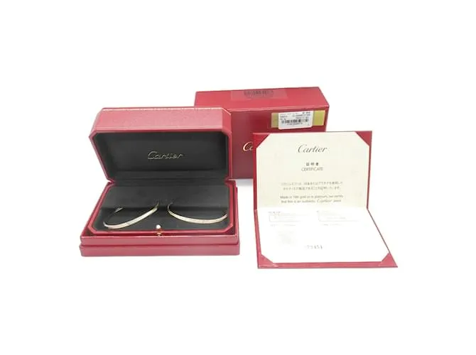 Pendientes de aro Trinity de Cartier Dorado 