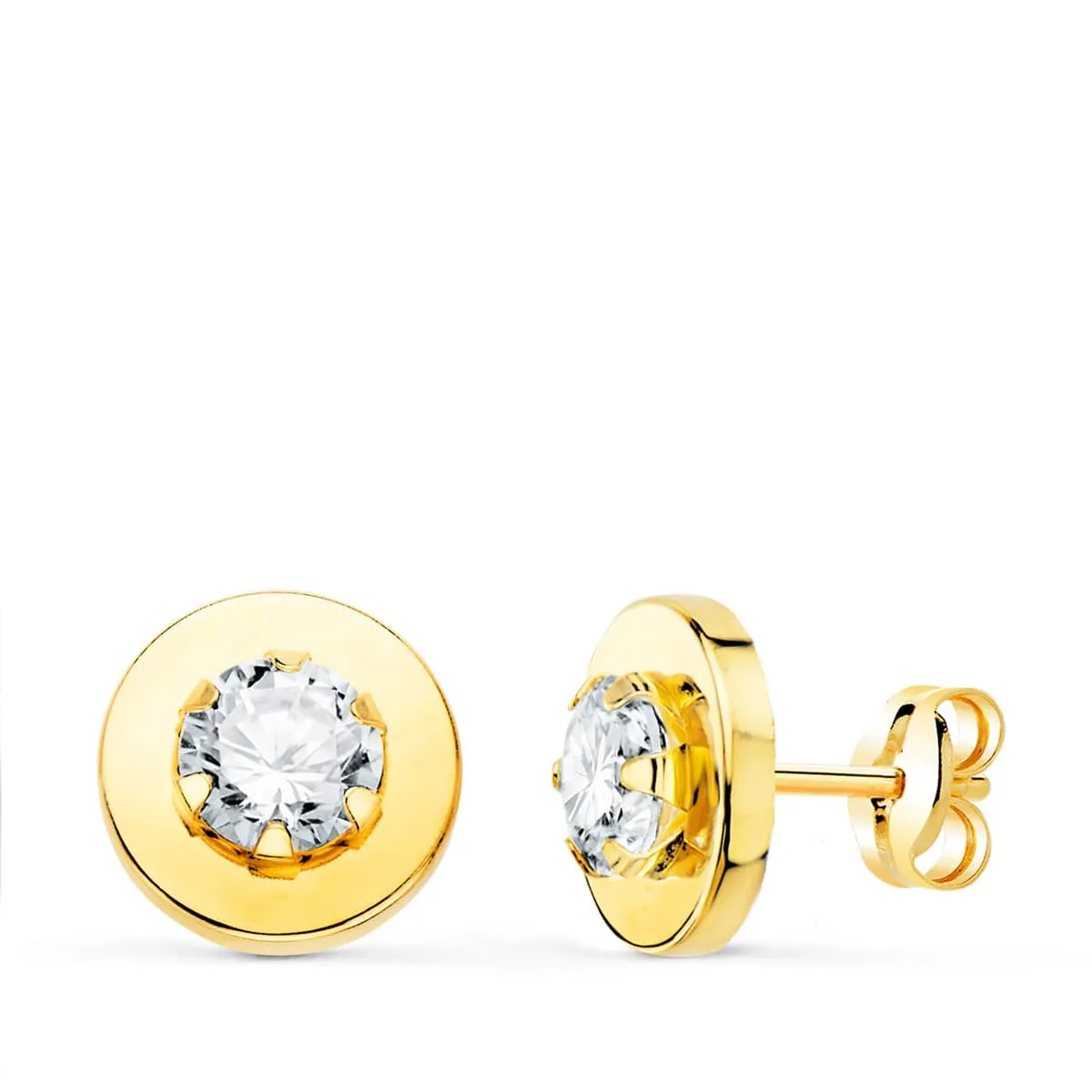 Pendientes oro 18k cerco