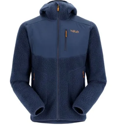 Polar para hombre Rab Outpost Hoody (Deep Ink)