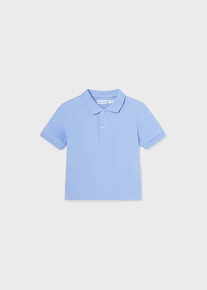 Polo granito básico mar bebé