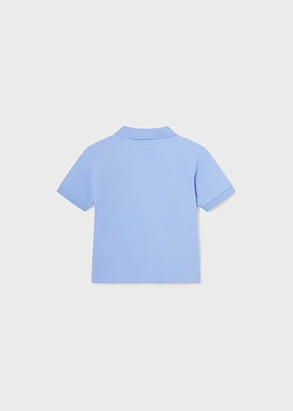 Polo granito básico mar bebé