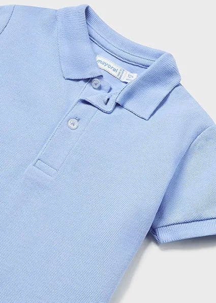 Polo granito básico mar bebé