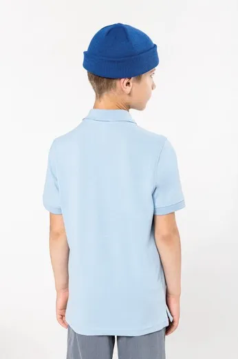 POLO MANGA CORTA NIÑOS  LAVABLE A 60º