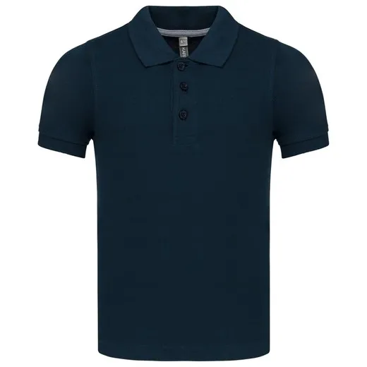 POLO MANGA CORTA NIÑOS  LAVABLE A 60º