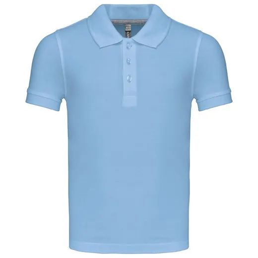 POLO MANGA CORTA NIÑOS  LAVABLE A 60º