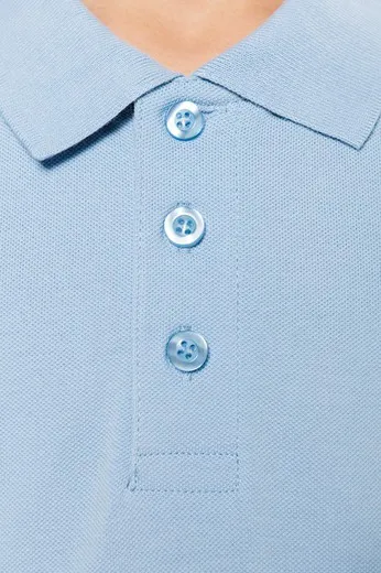 POLO MANGA CORTA NIÑOS  LAVABLE A 60º