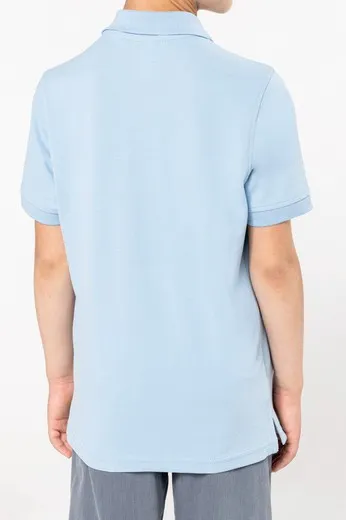 POLO MANGA CORTA NIÑOS  LAVABLE A 60º