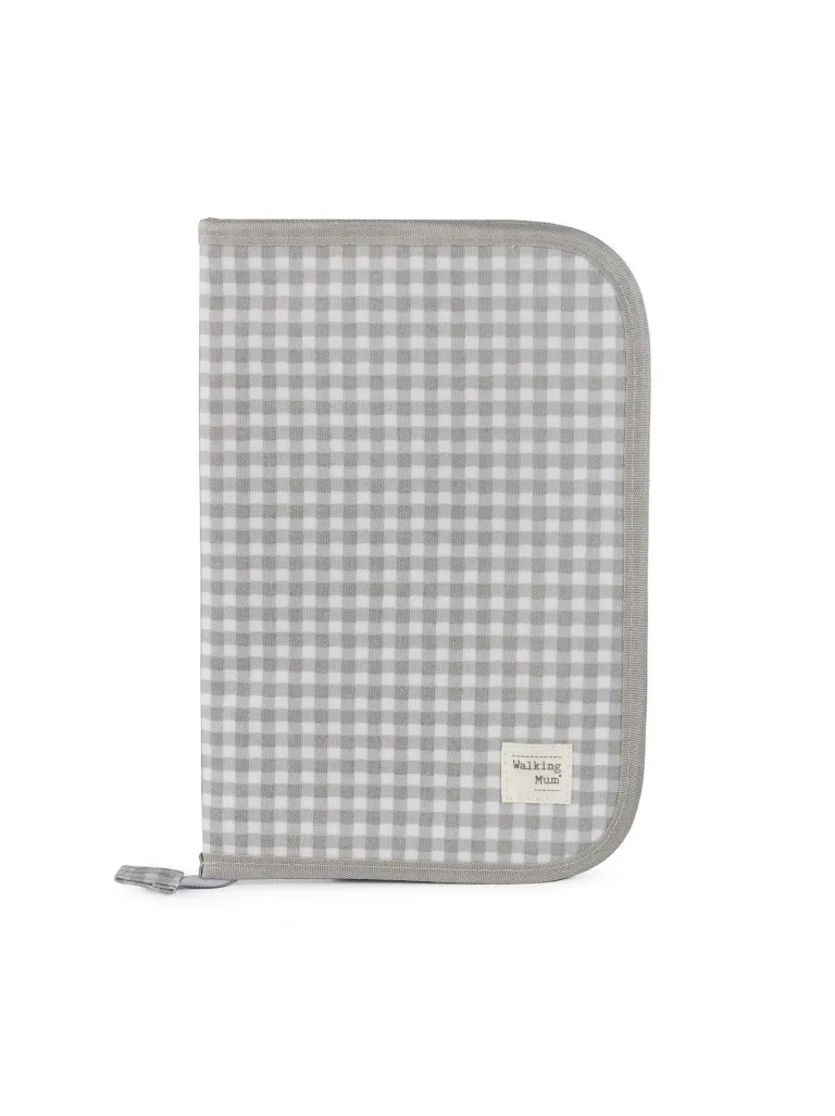 Portadocumentos modelo I Love vichy en gris Walking Mum