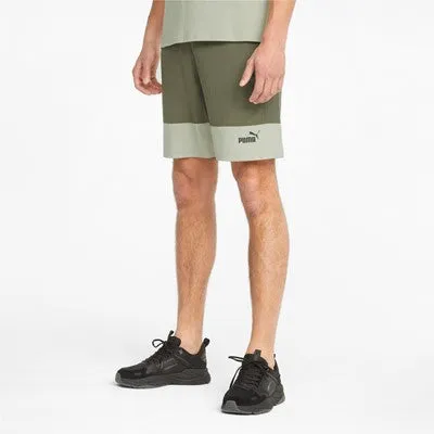 Puma Bermuda hombre PUMA POWER COLORBLOC 848819 32 kaki