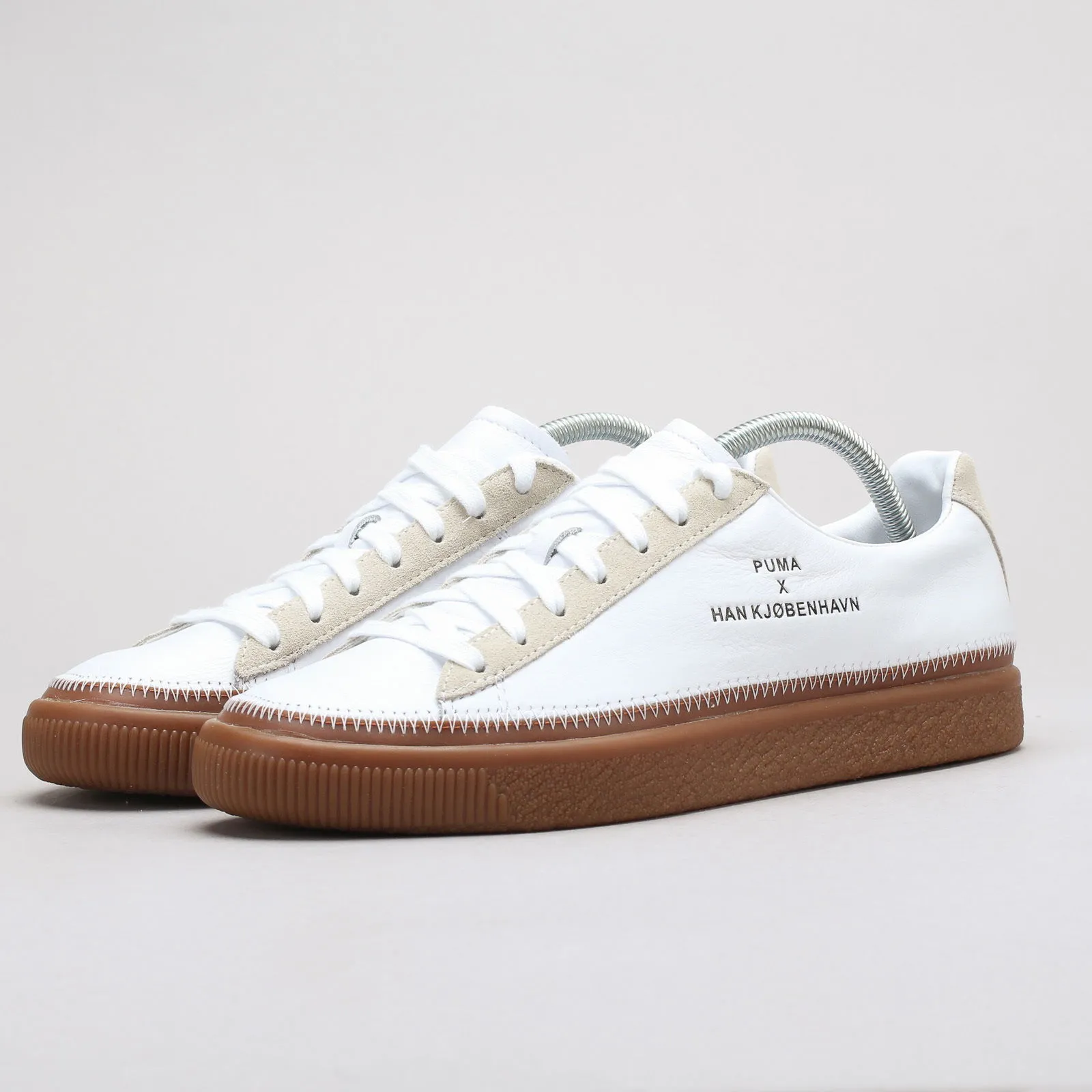 Puma Clyde Stitched HAN white