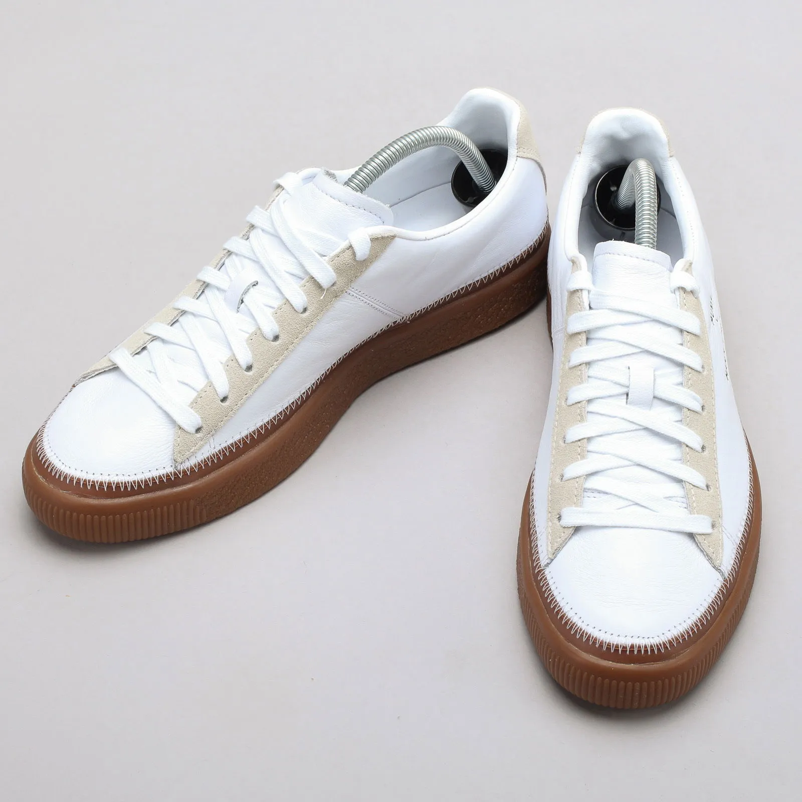 Puma Clyde Stitched HAN white