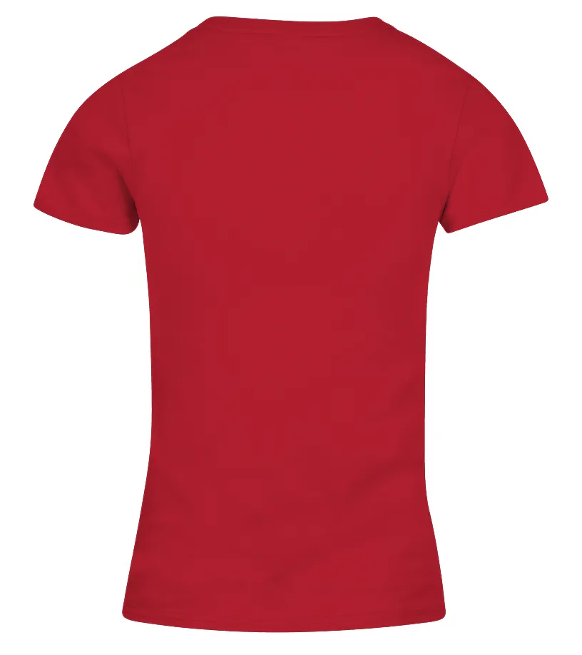 Red Heartbeat Camiseta cuello pico Mujer