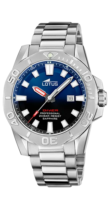 Reloj Lotus Diver Azul/Negro18926/4